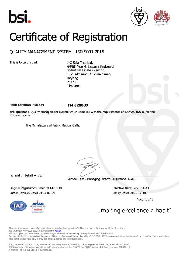 ISO 9001:2015 Quality Management System
